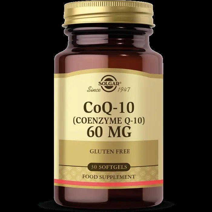 SOLGAR Coenzyme Q-10 60 mg Koenzim Q-10 60 mg 30 YUMUŞAK JELATİN KAPSÜL