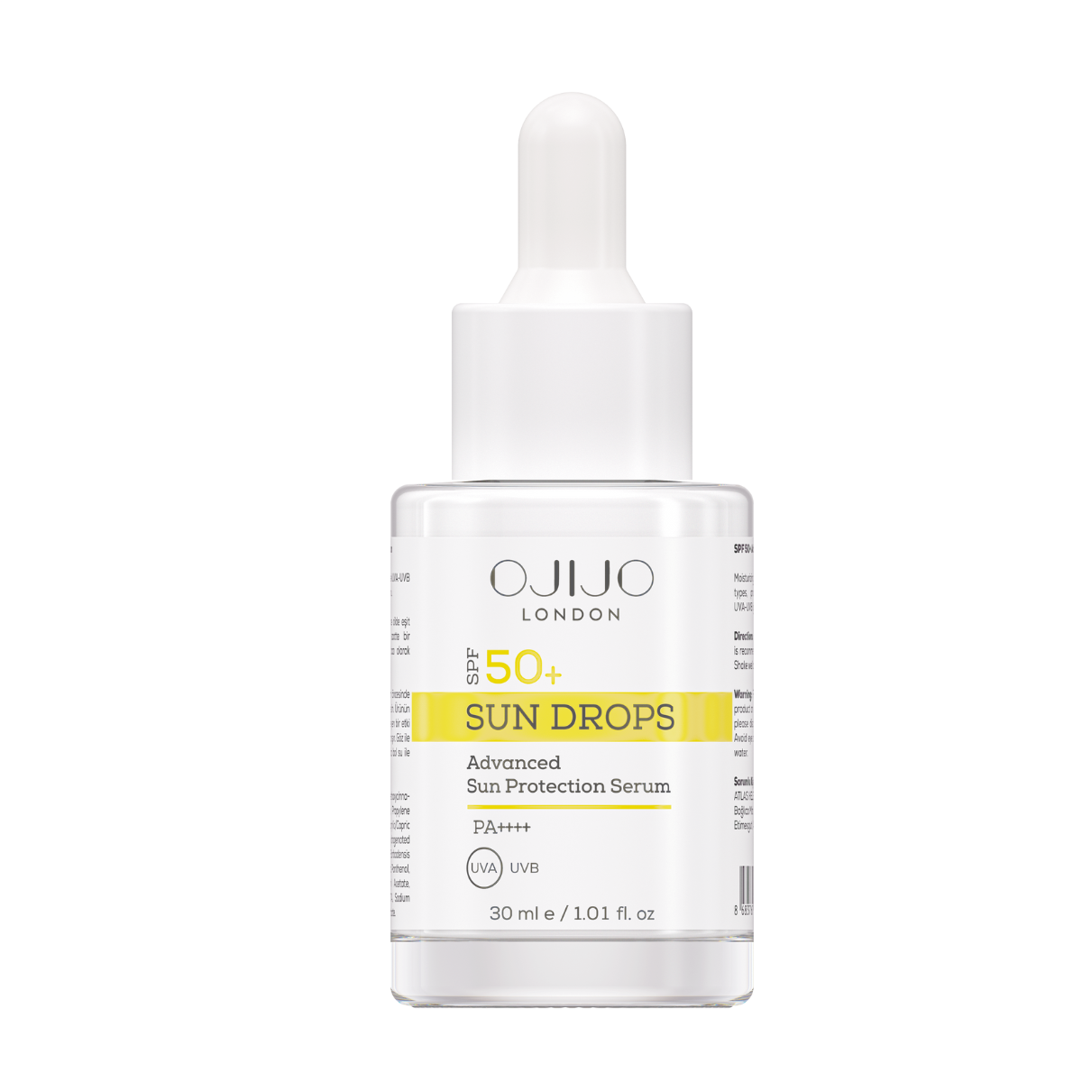 OJIJO LONDON Sun Drops SPF 50+ Güneş Koruyucu Serum 30 ml.