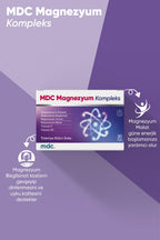 Magnezyum Complex 60 Tablet 125 Mg - Bisiglinat - Taurat - Malat - Sitrat - B6