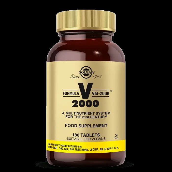 SOLGAR VM-2000 Formula 180 Tablet VM-2000® Multivitamin & Mineral
