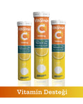 MDC Vitamin C & Çinko & Vitamin D 20 Efervesan Tablet x 3 TÜP