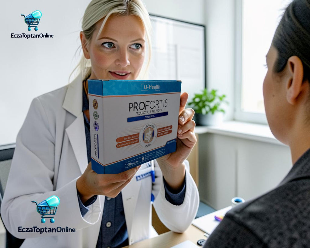 U-Health Profortis Probiyotik ve Prebiyotik İçeren 10 Flakon