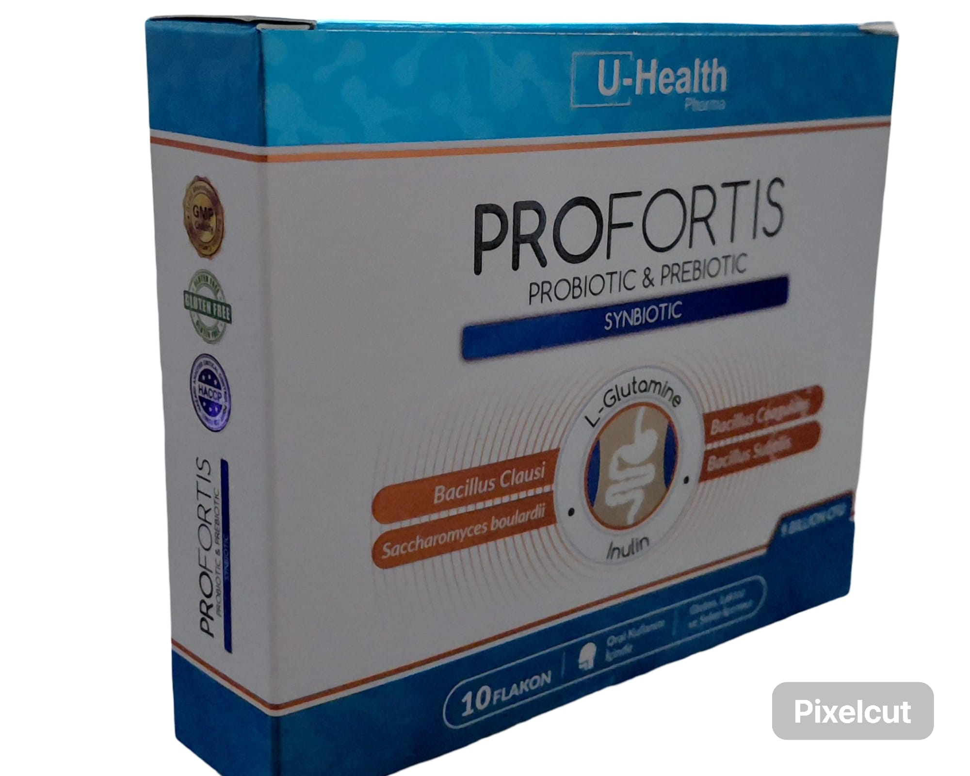U-Health Pharma Profortis Probiyotik ve Prebiyotik Simbiyotik Yetişkin / 10 Flakon