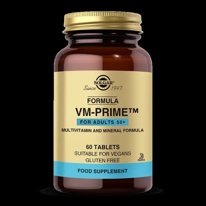 SOLGAR VM-Prime™ 50+ Formula VM-Prime™ Multivitamin & Mineral 60 Tablet