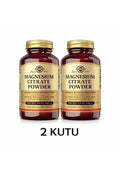 SOLGAR  Magnesium Citrate Powder x 2 Lİ PAKET