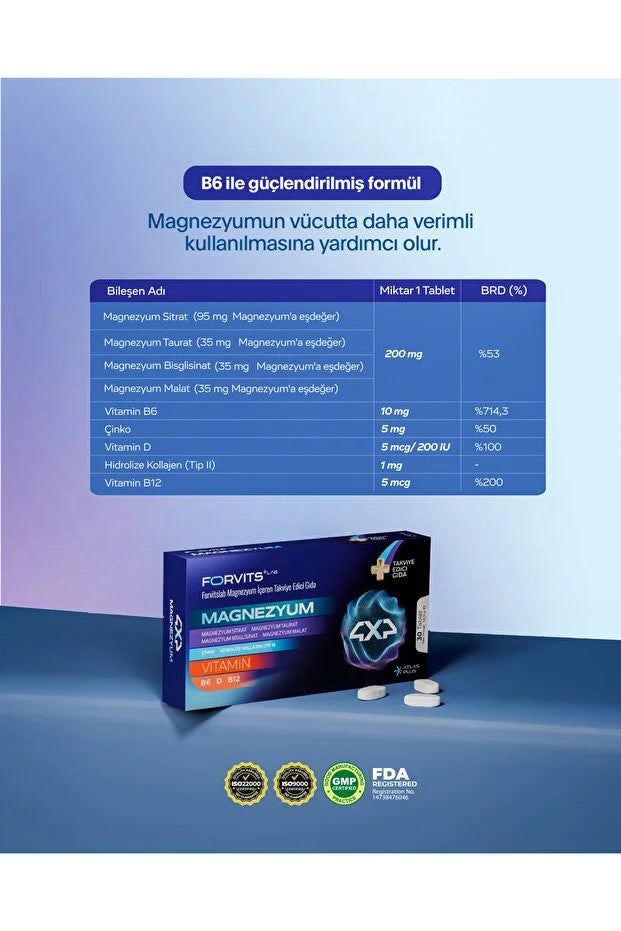 FORVİTS LAB  MAGNEZYUM+