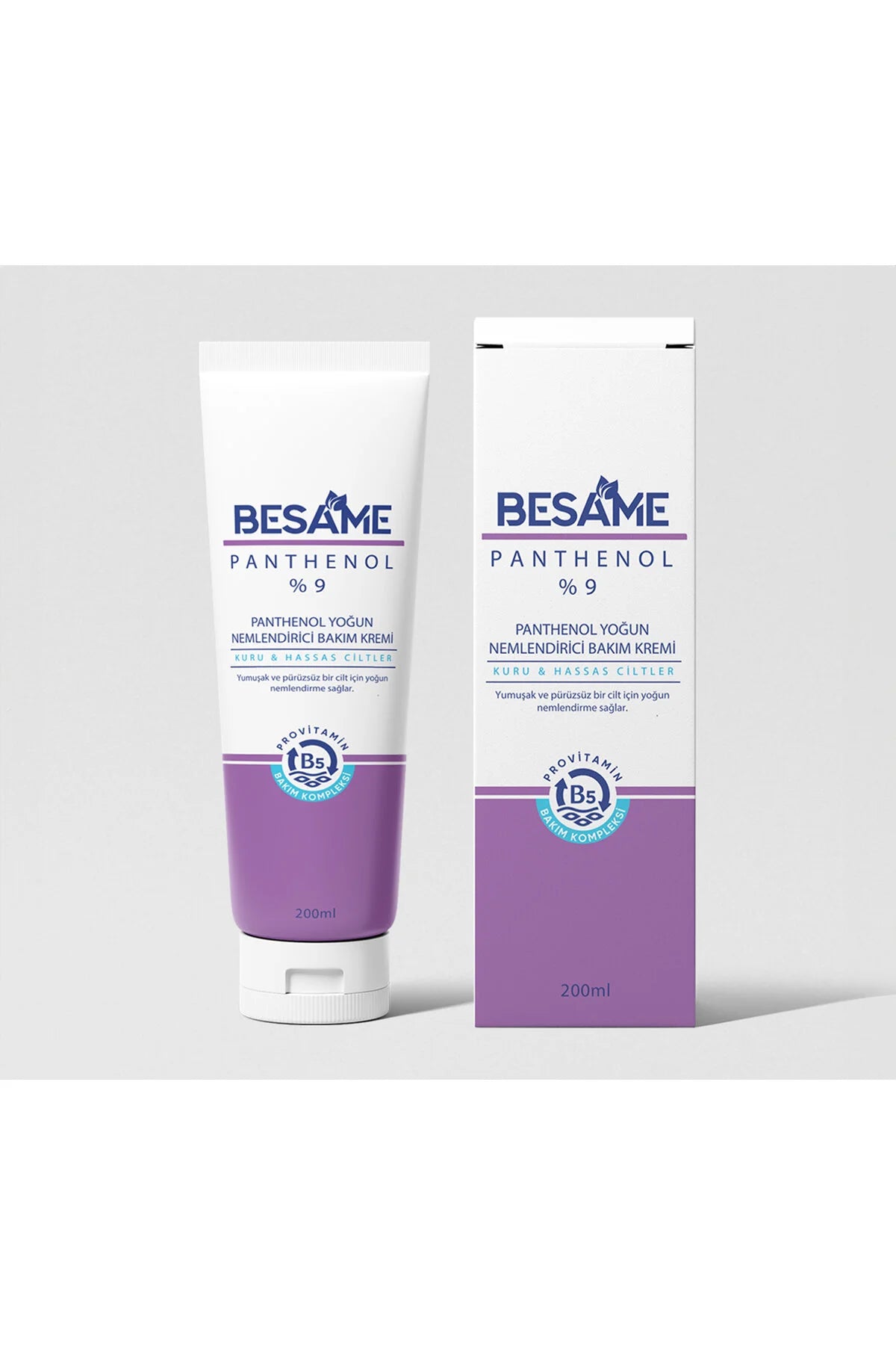 Besame Cosmetic Besame Panthenol Cilt Bariyeri Güçlendirici Yoğun Nemlendirici Yüz ve Vücut Kremi 200 ml