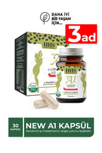 HHS NEW A1 L-Carntine Lepdium 30 Kapsül x  3 şişe