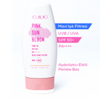 Ojijo London Pink Sun Block Ton Eşitleyici Pembe Güneş Kremi SPF 50+, 50ml