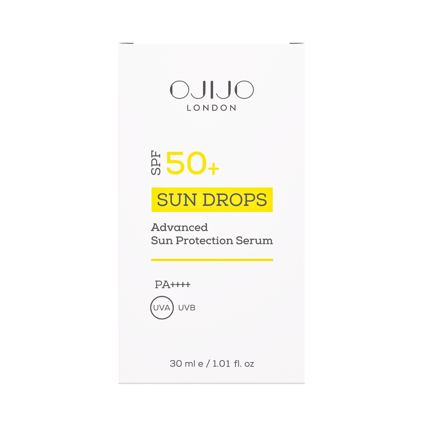 OJIJO LONDON Sun Drops SPF 50+ Güneş Koruyucu Serum 30 ml.