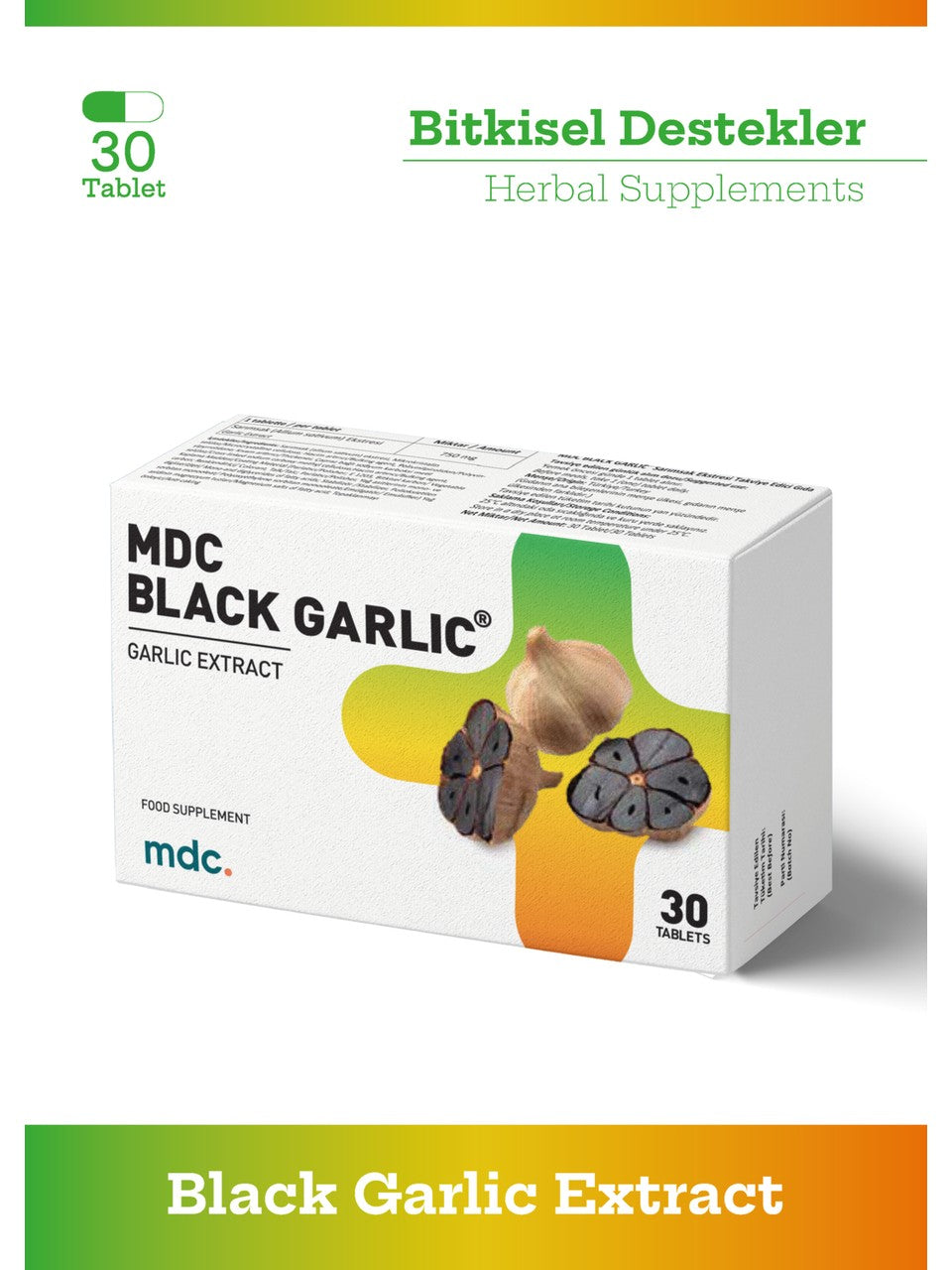 MDC Black Garlic (SİYAH SARIMSAK) 30 Tablet