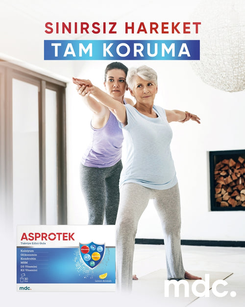 ASPROTEK (Glukozamin, Kondroitin, MSM, Kalsiyum) 30 Saşe
