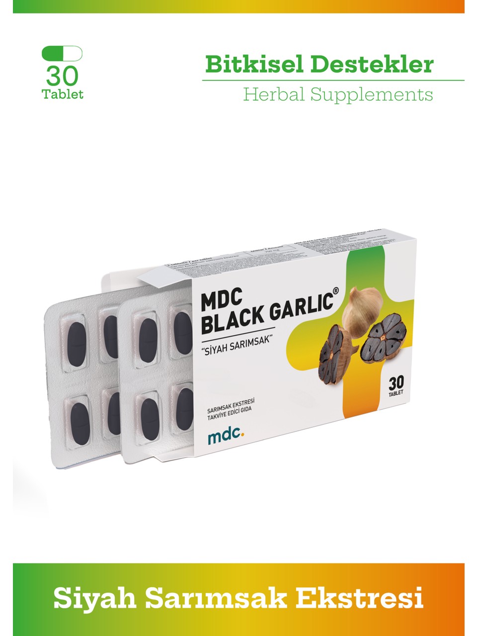 MDC Black Garlic (SİYAH SARIMSAK) 30 Tablet
