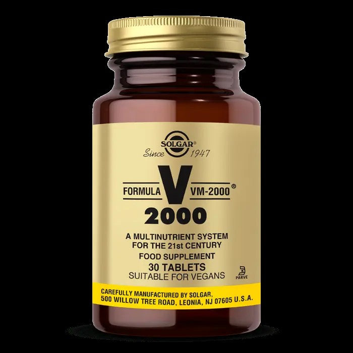 SOLGAR VM-2000 Formula 30 Tablet VM-2000® Multivitamin & Mineral
