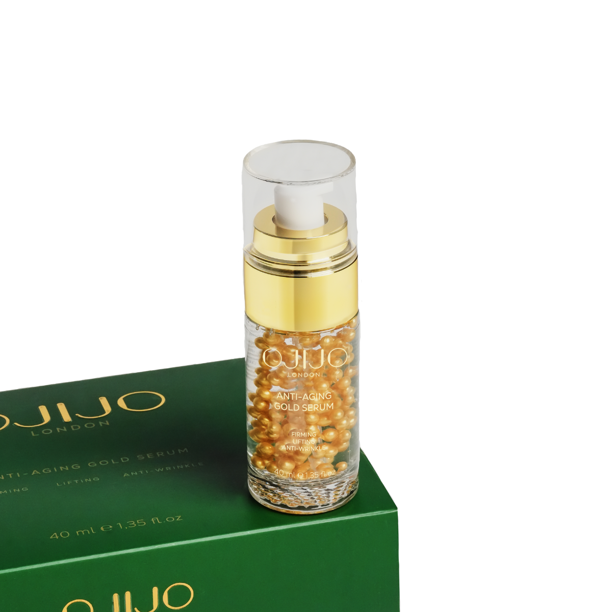 Ojijo London Yaşlanma ve Kırışıklık Karşıtı Ginseng Altın Serum  Anti-Aging Gold Serum 40 Ml