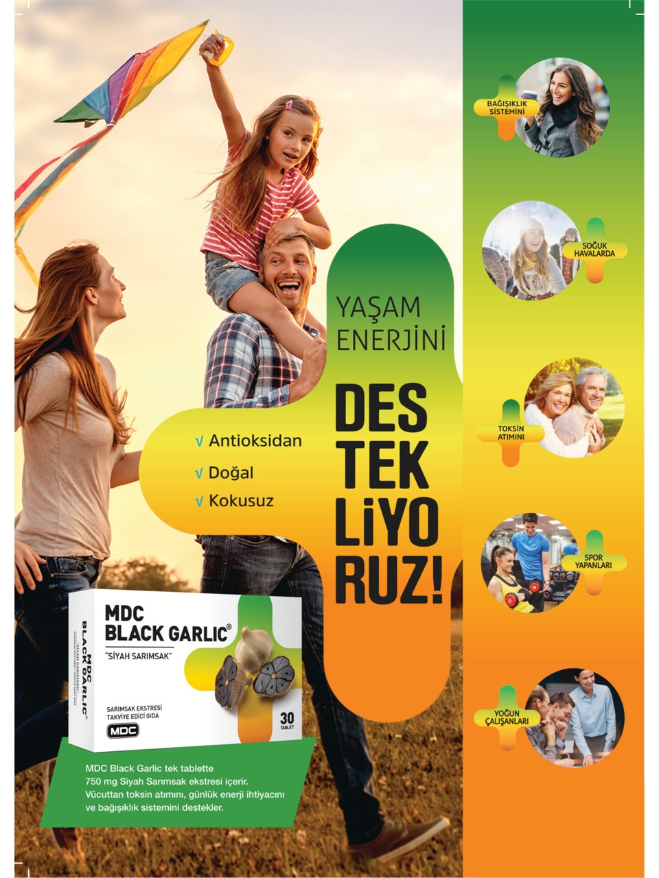 MDC Black Garlic (SİYAH SARIMSAK) 30 Tablet