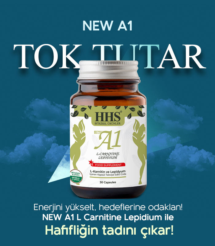 HHS NEW A1 L-Carntine Lepdium 30 Kapsül şişe – EczaToptanOnline
