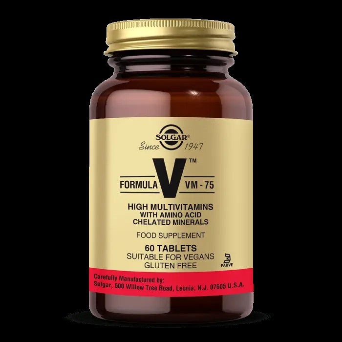 SOLGAR VM-75™ 60 Tablet Formula VM-75™ Multivitamin & Mineral (Kopya)