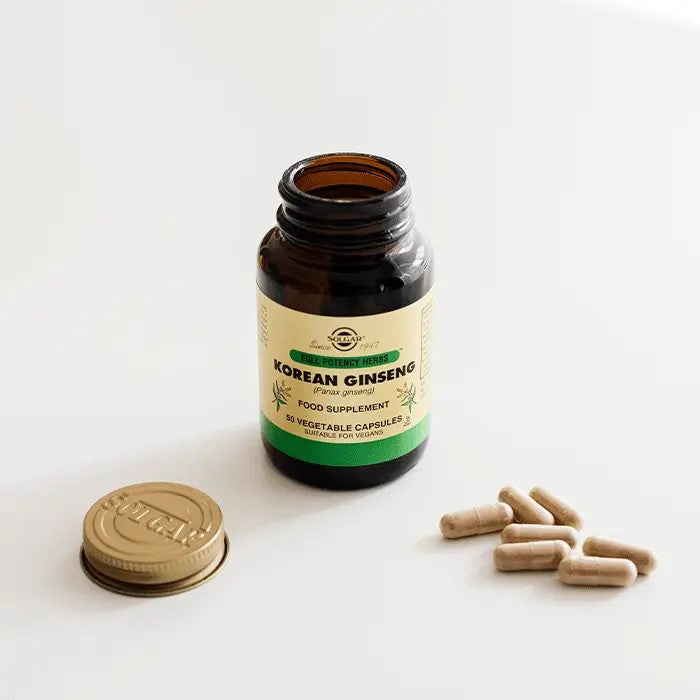 SOLGAR Korean Ginseng 50 Kapsül Kore Ginsengi