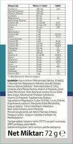 WEFORTİS Multivitamin Complex 60 Tablet