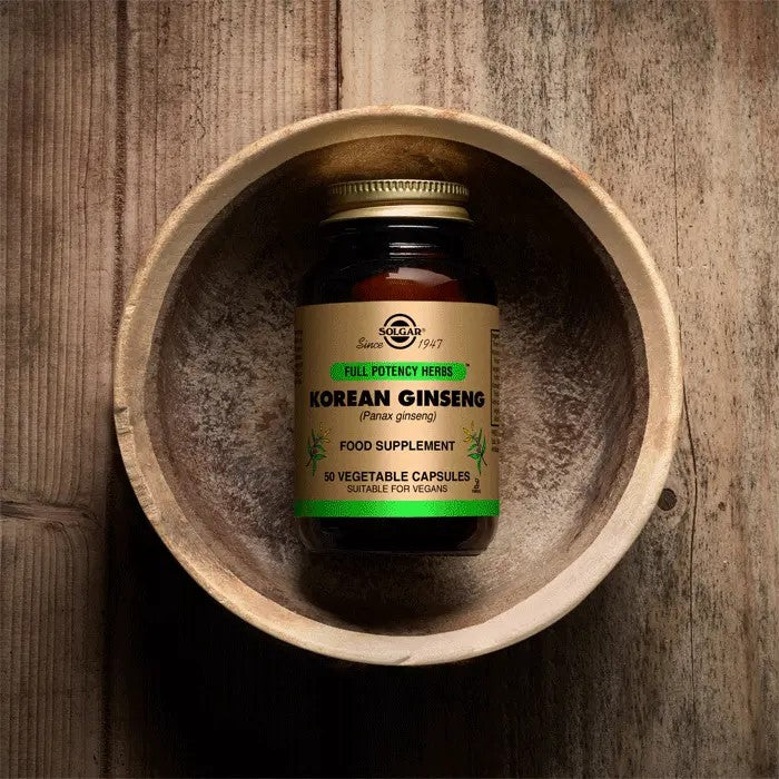 SOLGAR Korean Ginseng 50 Kapsül Kore Ginsengi