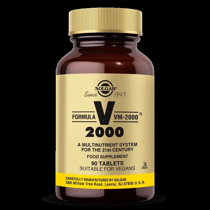 SOLGAR VM-2000 Formula 90 Tablet VM-2000® Multivitamin & Mineral (Kopya) (Kopya)