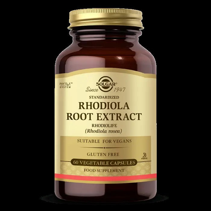 SOLGAR Rhodiola Root Extract Standardize Rodiola Kök Ekstresi 60 Kapsül