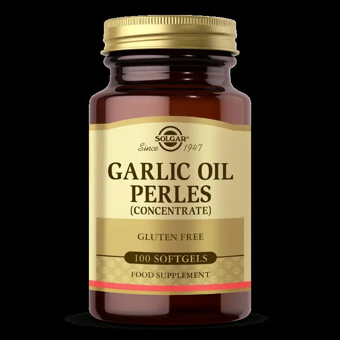 SOLGAR Garlic Oil Perles Sarımsak Yağı 100 Yumuşak Jelatin Kapsül