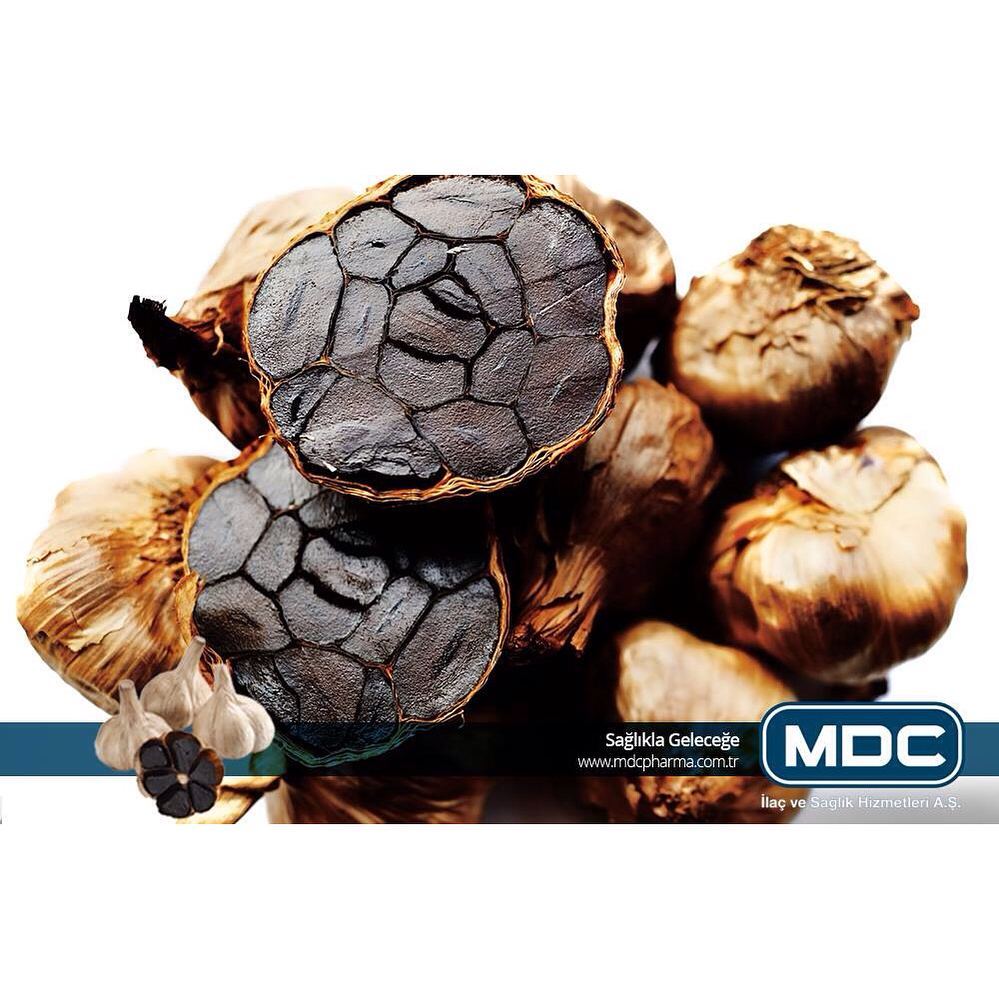 MDC Black Garlic 2'li Paket  (SİYAH SARIMSAK) 30 Tablet x 2 Paket