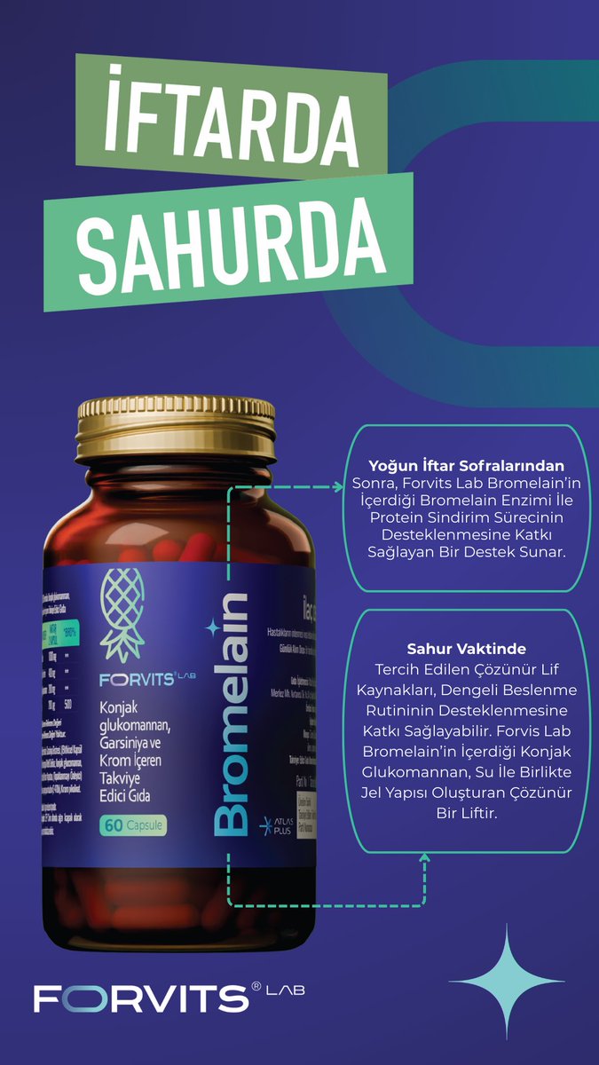 FORVİTS LAB Bromelain Plus