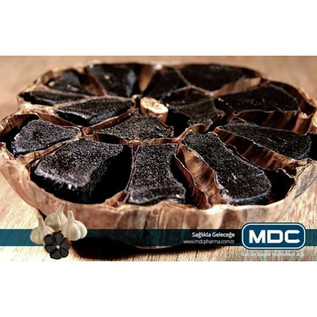 MDC Black Garlic 2'li Paket  (SİYAH SARIMSAK) 30 Tablet x 2 Paket