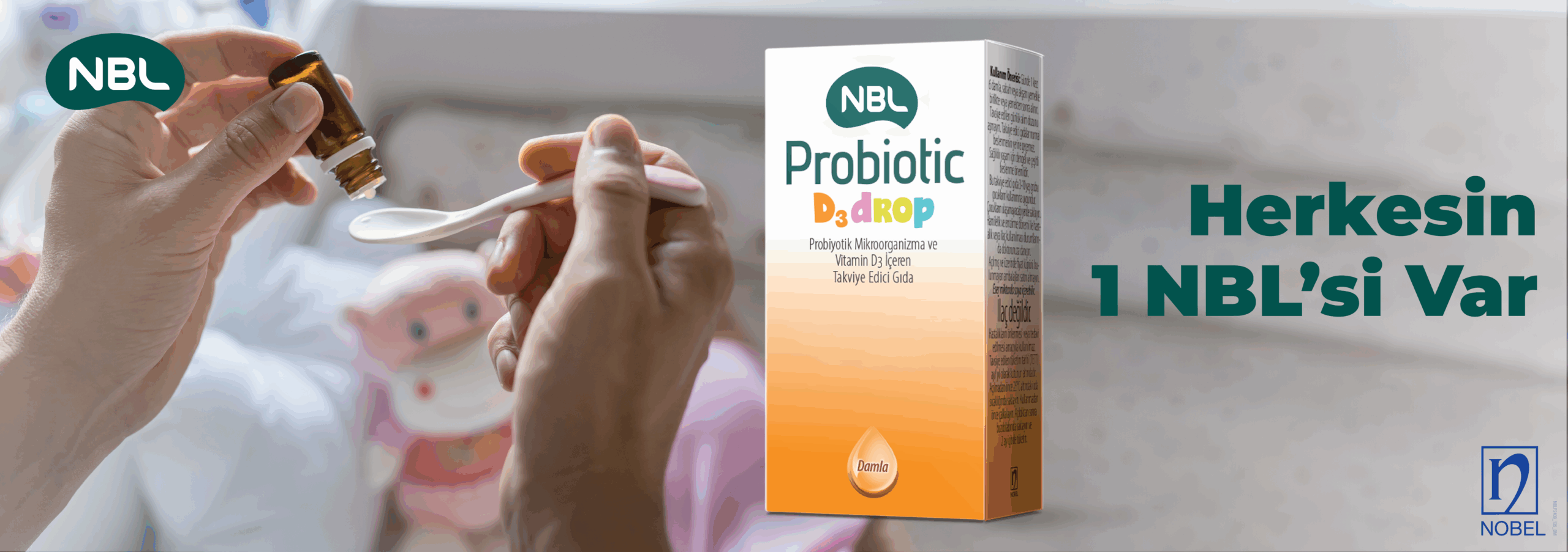 NBL Probiotic D3 Drop Vit 7,5 ml
