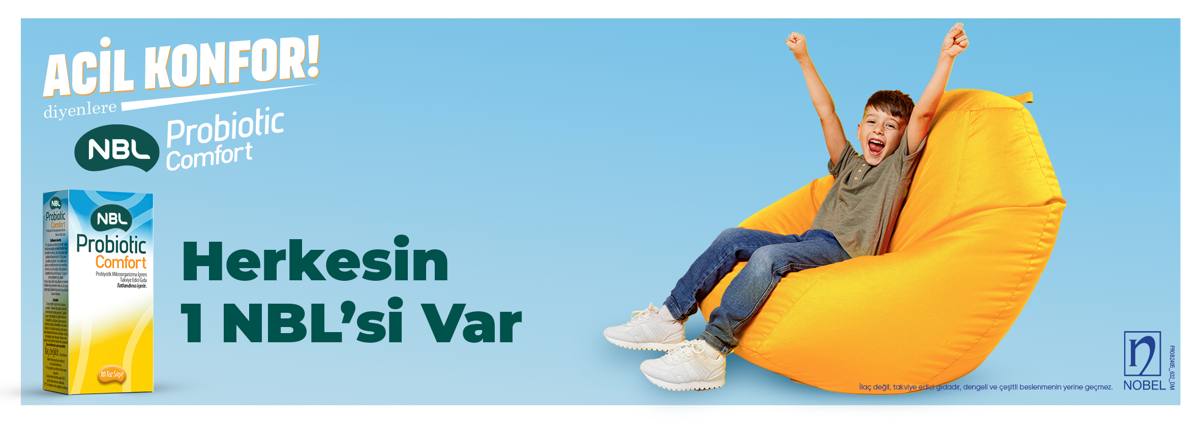 NBL Probiotic Comfort 10 Saşe