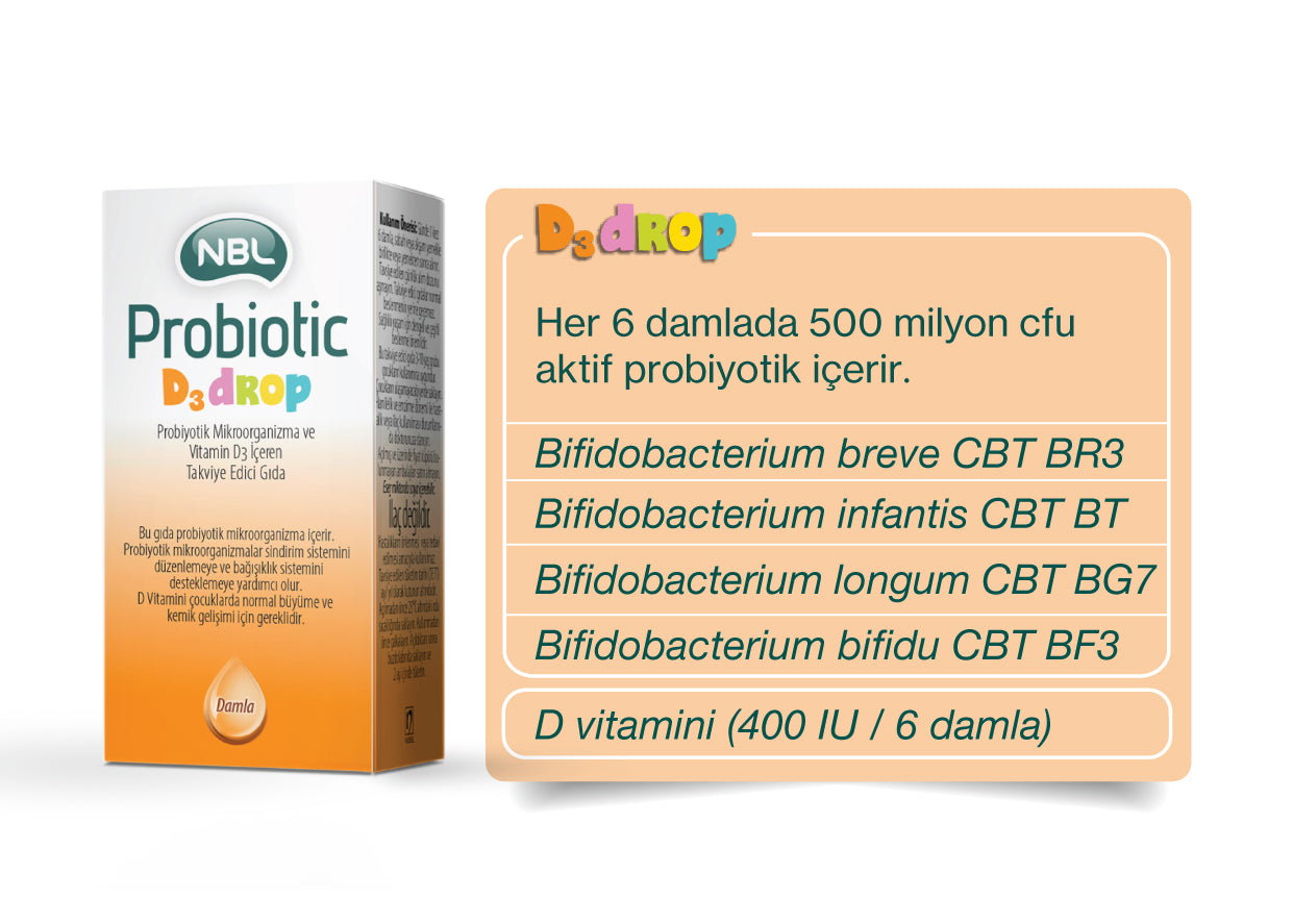 NBL Probiotic D3 Drop Vit 7,5 ml