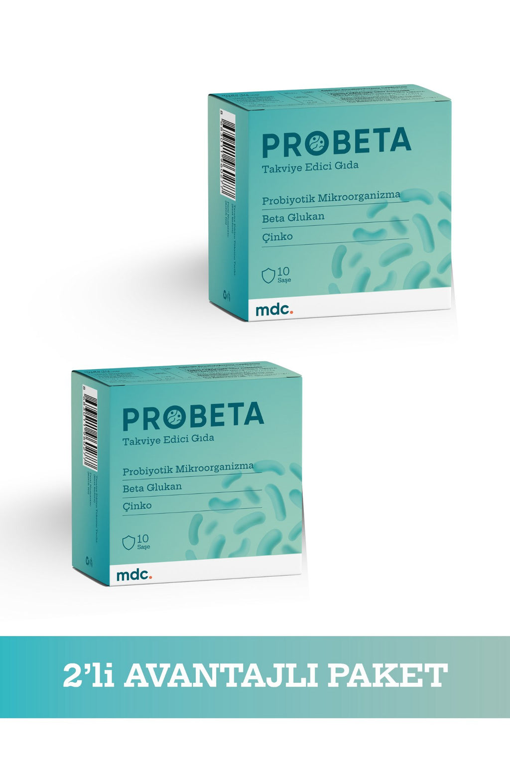 PROBETA Probiyotik 10 Saşe x 2'li paket MDC Pharma