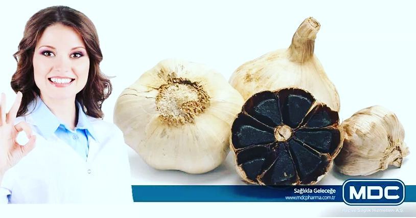 MDC Black Garlic 2'li Paket  (SİYAH SARIMSAK) 30 Tablet x 2 Paket