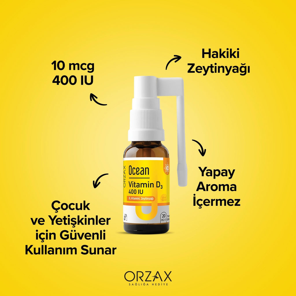 Ocean Vitamin D3 400 IU Sprey