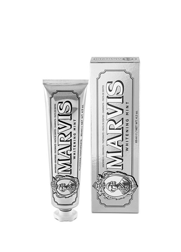 Marvis Whitening Mint Diş Macunu 85 ml – Doğal Beyazlık ve Uzun Süre Ferahlık