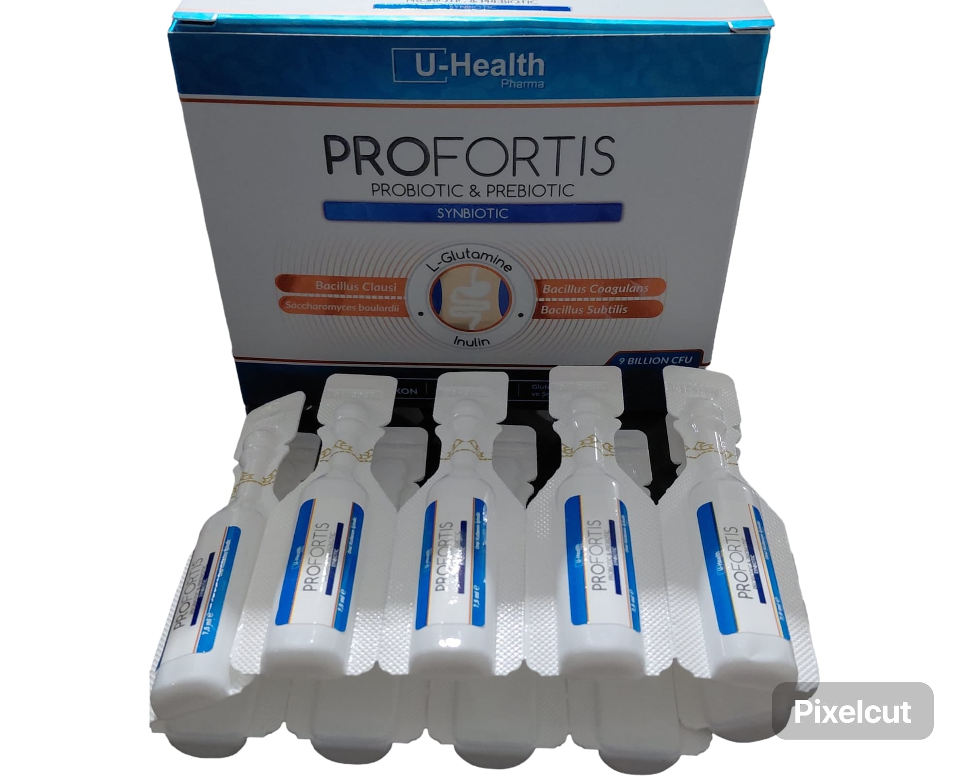 U-Health Pharma Profortis Probiyotik ve Prebiyotik Simbiyotik Yetişkin / 10 Flakon
