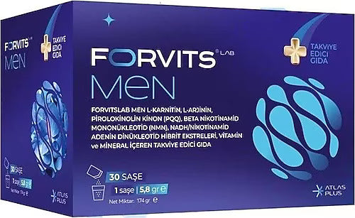 FORVİTS LAB MEN  ( 30 ŞASE )