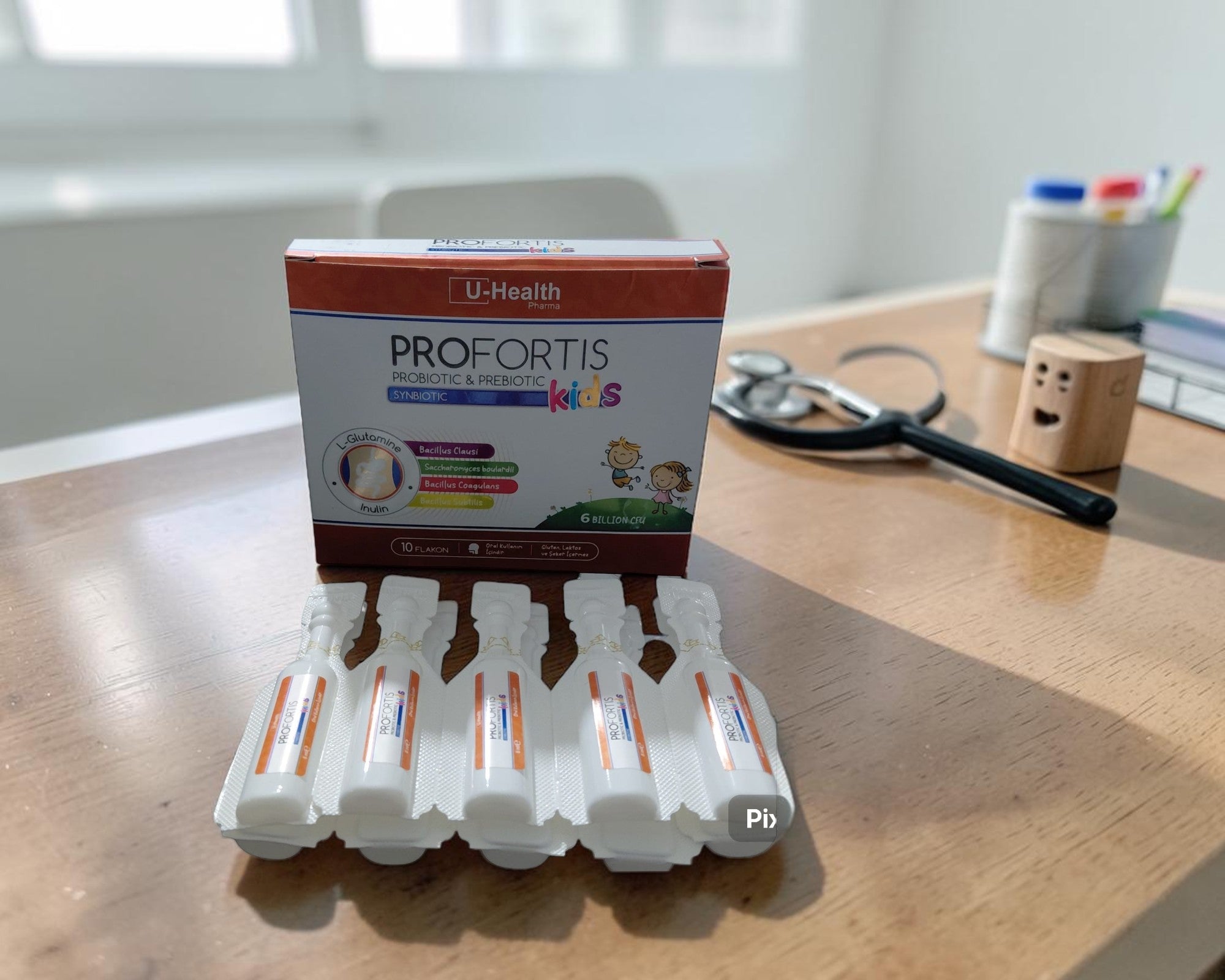 U-Health Profortis Probıotıc&prebıotıc Kids Synbıotıc 10 Flakon