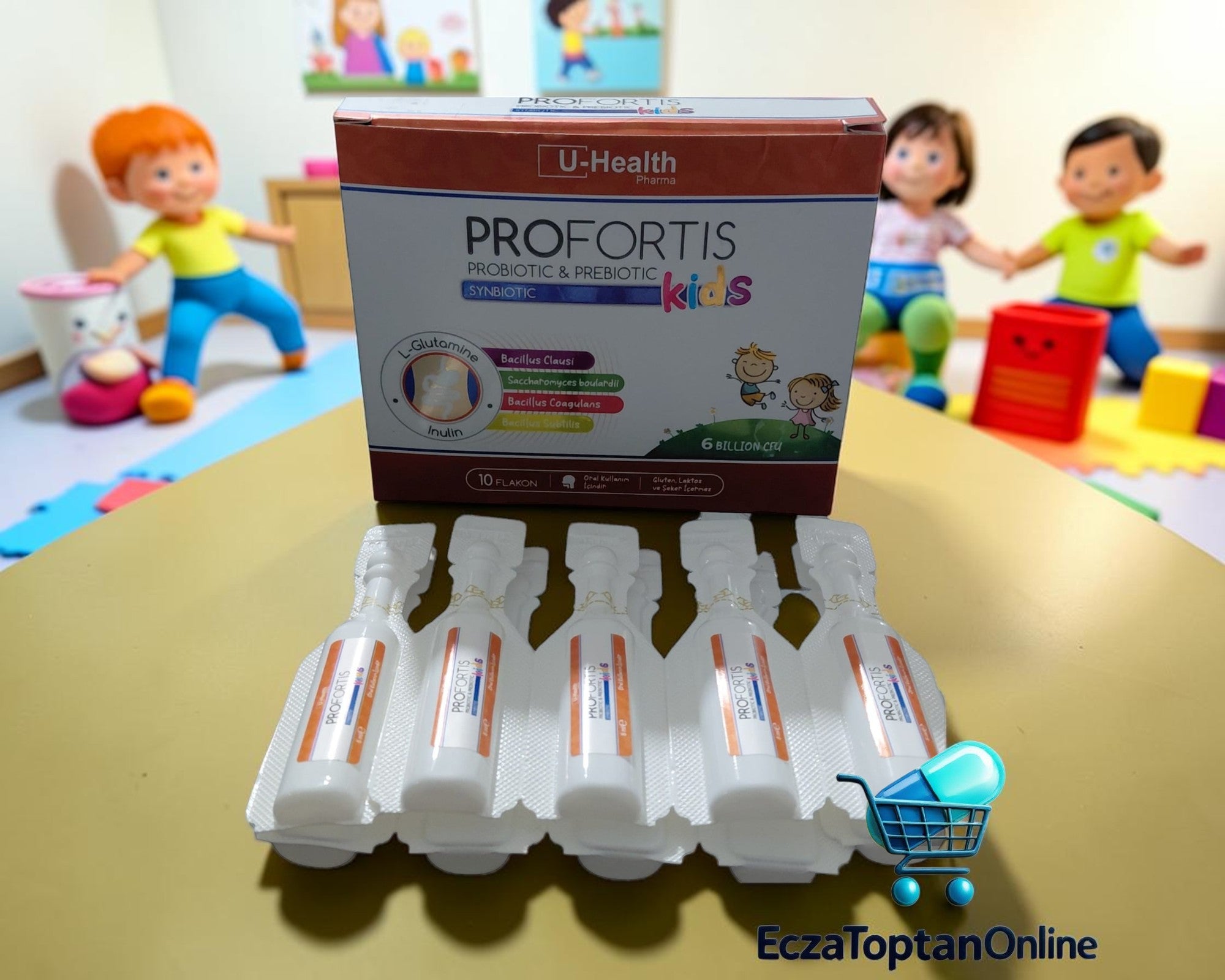 U-Health Profortis Probıotıc&prebıotıc Kids Synbıotıc 10 Flakon