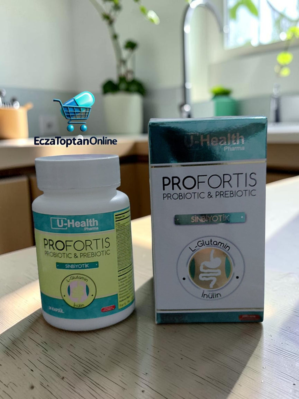 U-Health Pharma Profortis Probiyotik ve Prebiyotik Simbiyotik 14 Kapsü