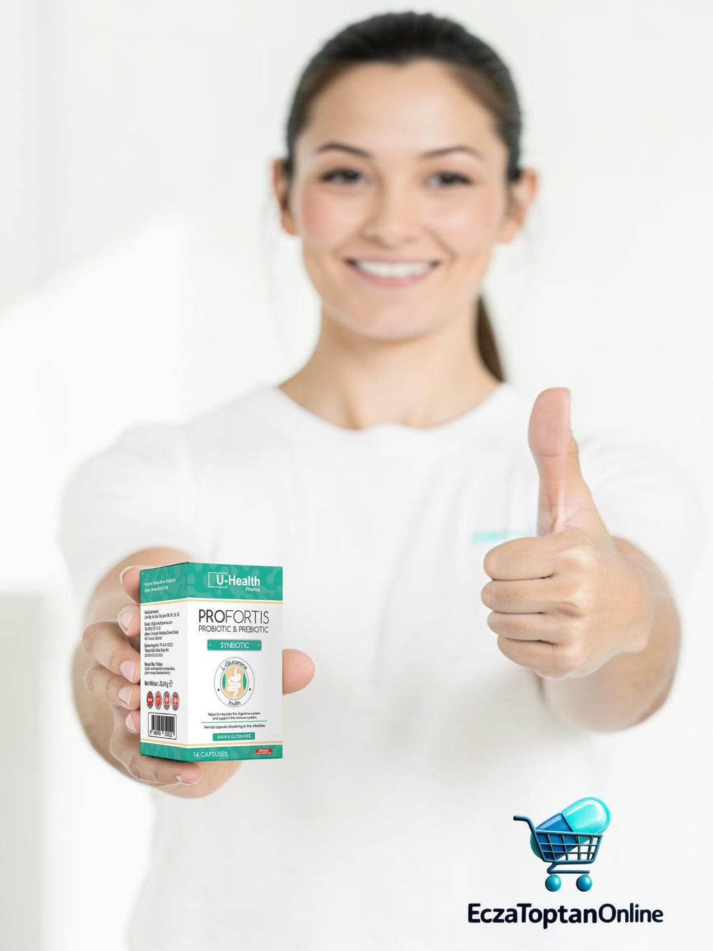 U-Health Pharma Profortis Probiyotik ve Prebiyotik Simbiyotik 14 Kapsü