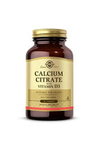 Solgar Calcium Citrate with Vitamin D3 60 Tablet (Kalsiyum Sitrat ve Vitamin D3) 60 Tablet