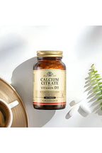 Solgar Calcium Citrate with Vitamin D3 60 Tablet (Kalsiyum Sitrat ve Vitamin D3) 60 Tablet