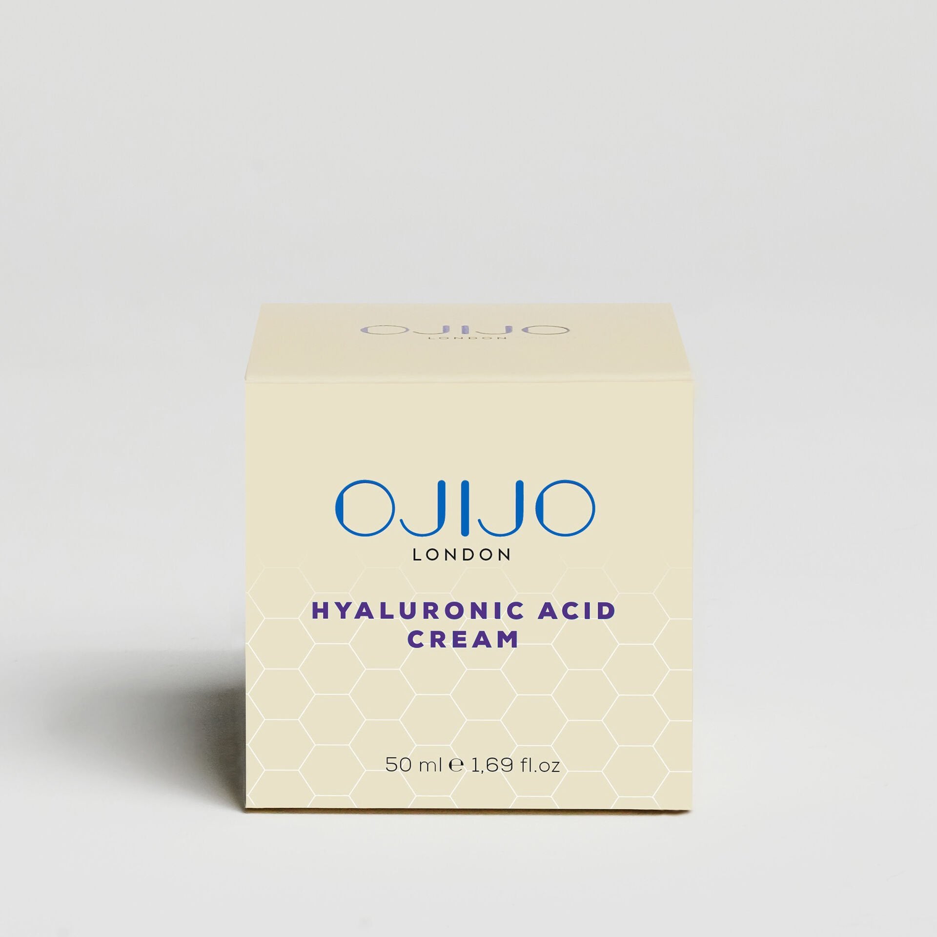 OJIJO LONDON Onarıcı, Yoğun Nemlendirici, Yaşlanma Karşıtı Hyalüronik Asit Krem 50 ml