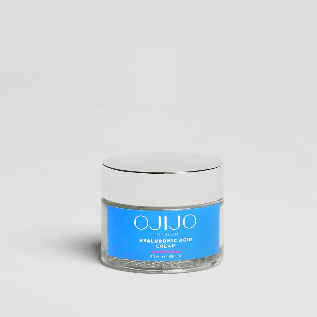 OJIJO LONDON Onarıcı, Yoğun Nemlendirici, Yaşlanma Karşıtı Hyalüronik Asit Krem 50 ml
