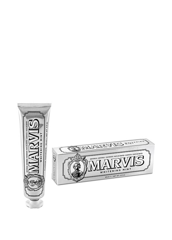 Marvis Whitening Mint Diş Macunu 85 ml – Doğal Beyazlık ve Uzun Süre Ferahlık