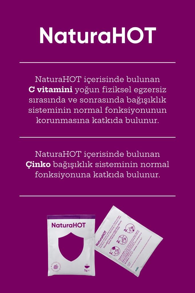 Naturahot and Triple Power (Vitamin C, Vitamin D, and Zinc) Advantageous Package